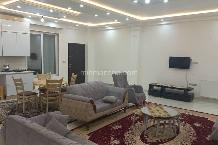 واحد مبله سه خواب در طبقه اول ویلا در ماسال