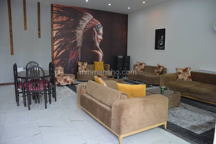 ویلا استخردار دوخواب مدرن لویان در ساوجبلاغ