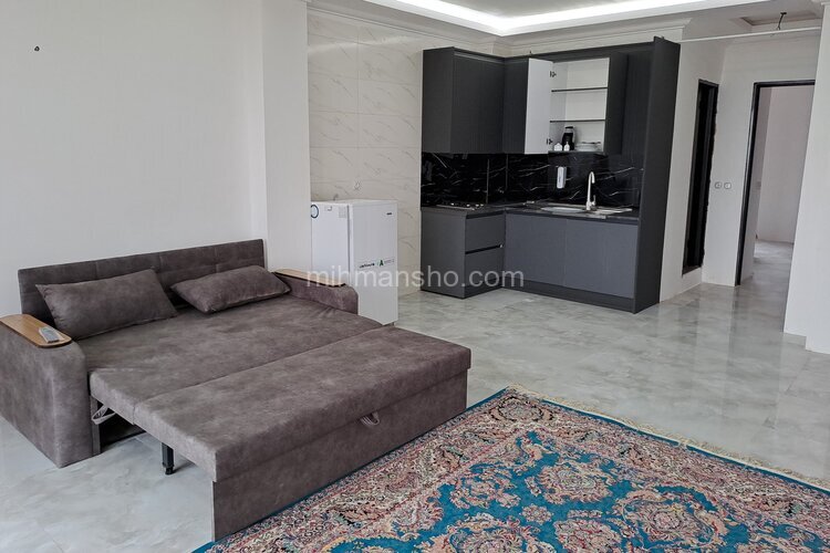 واحد تکخواب مبله 3 در هتل آپارتمان رضوانشهر