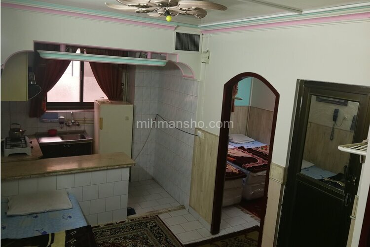 واحد تکخواب (4نفره) در هتل آپارتمان در مشهد