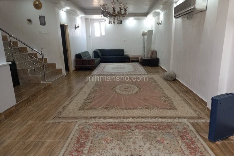 آپارتمان مبله دوبلکس دو خواب در ایذه