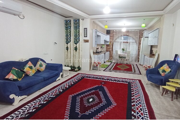 واحد مبله تکخواب طبقه همکف ویلا گل لاله 1 در گرگان