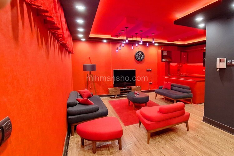 آپارتمان مبله تک خواب ایینه خانه در اصفهان