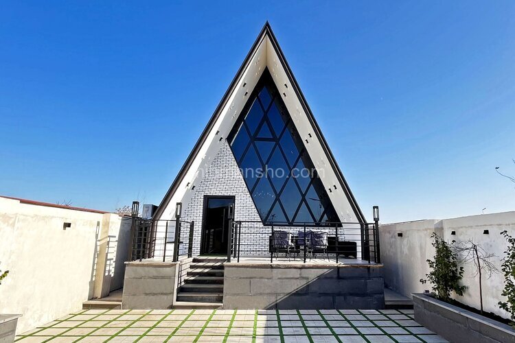 کلبه سوئیسی استخردار دوخواب گل مریم  در بندر انزلی