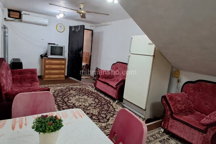 واحد مبله تکخواب طبقه همکف ویلا مهدی در لاهیجان