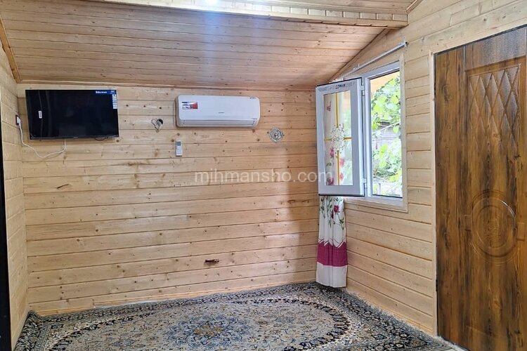 واحد مبله دوخواب طبقه اول ویلا در ماسال