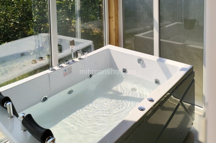 کلبه دوبلکس جکوزی دار تک خواب در سوادکوه