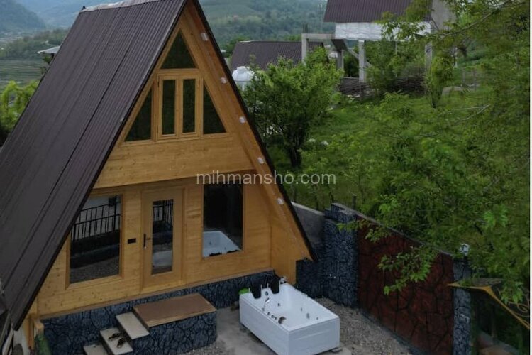 کلبه سوئیسی دوبلکس دوخواب در سوادکوه