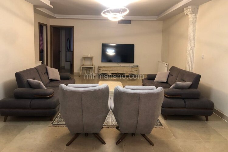 آپارتمان مبله دوخواب در سعادت آباد