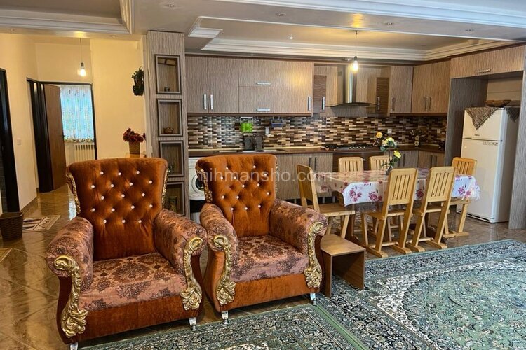 واحد مبله 3 خواب طبقه اول ویلا در کلاردشت