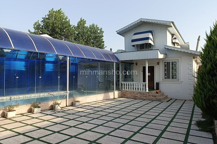 خانه ویلایی دوبلکس استخردار در زیباکنار