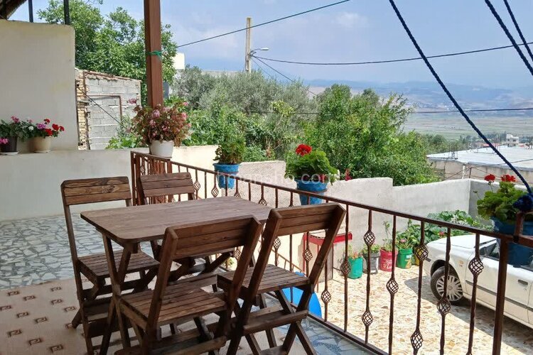 واحد مبله دوخواب در طبقه اول ویلا در رستم آباد