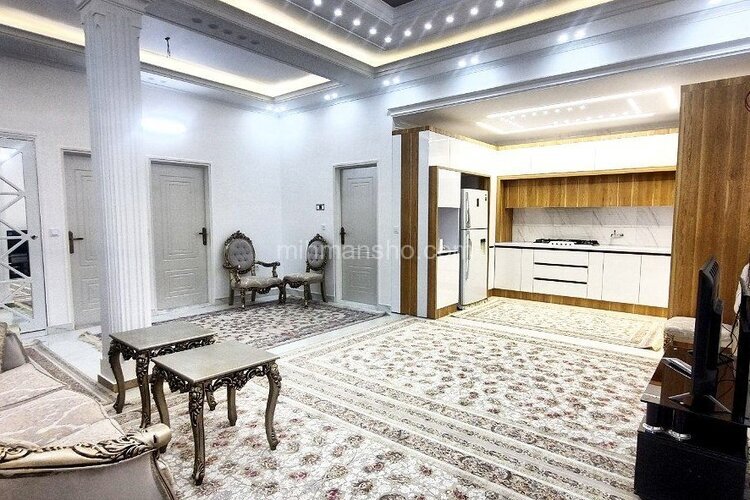 واحد مبله دو خواب در طبقه زیر همکف در  کاشان