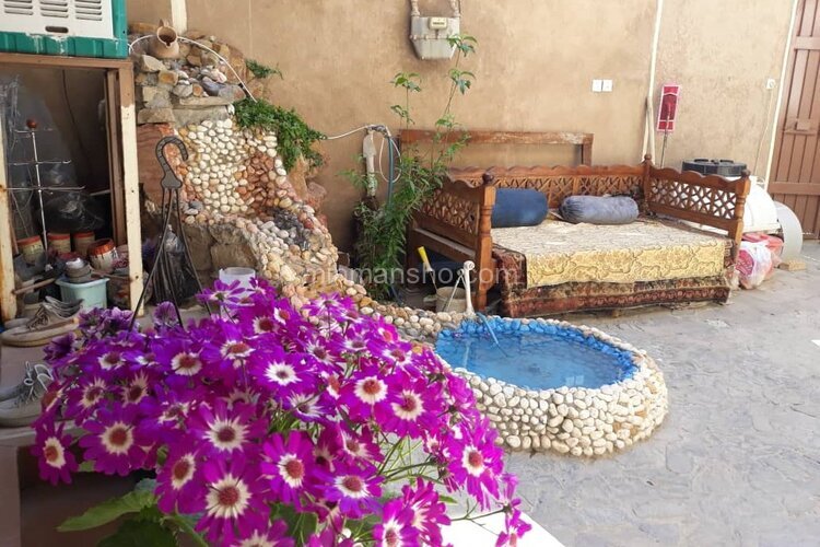 اتاق 2 تخته طبقه زیرهمکف در اقامتگاه بومگردی اصفهان