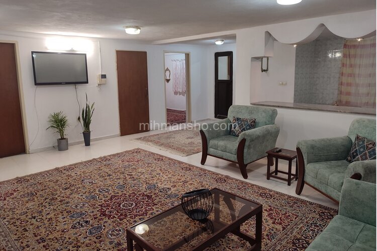 واحد مبله دو خوابه، طبقه همکف، ویلا رامسر