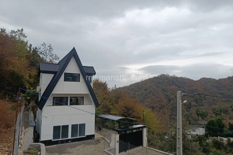 ویلا دوبلکس استخردار دوخواب جنگلی پروانه در رامسر