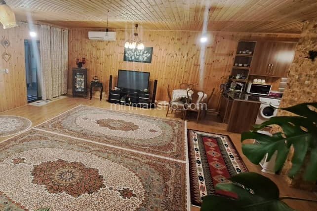 ویلای دوبلکس دوخواب چوبی بهروز در تالش