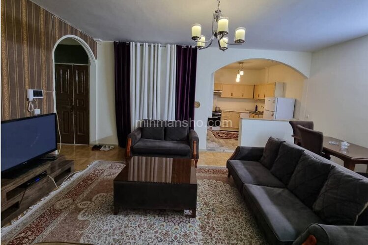 آپارتمان مبله دوخواب واحد 6 در پاسداران