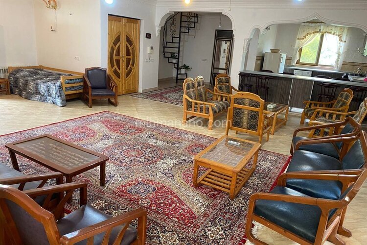 واحد مبله تکخواب در طبقه اول ویلا جنگلی رامسر