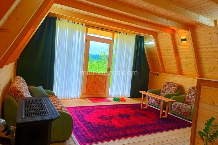 کلبه سوئیسی مبله تک خواب تینار در بابل