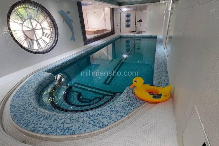 ویلا جکوزی و استخردار تریپلکس 4 خواب در نوشهر