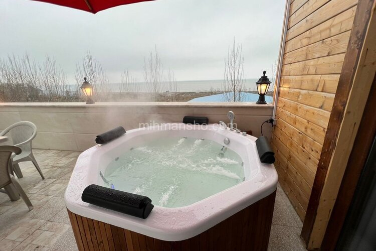 کلبه دوخواب جکوزی دار در رامسر