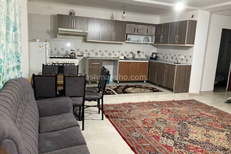 واحد مبله دوخواب در طبقه اول ویلا رامسر