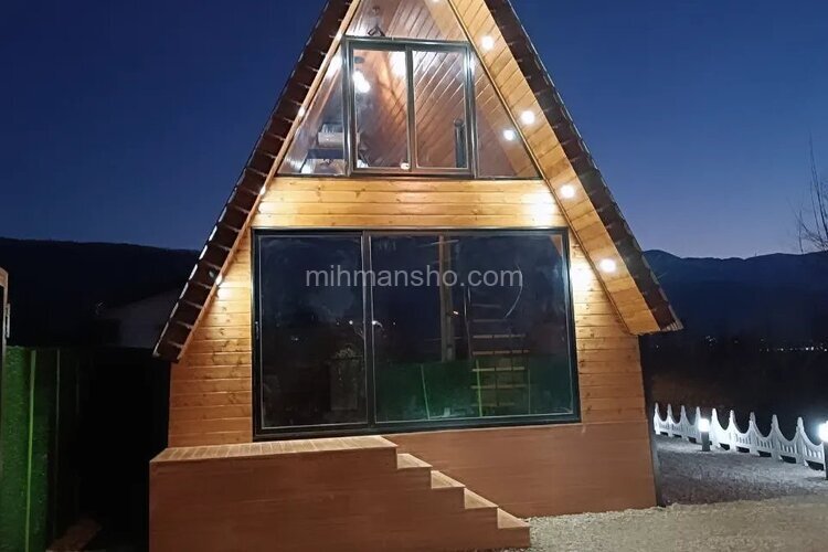 کلبه سوئیسی دوبلکس تکخواب آرمین در تنکابن