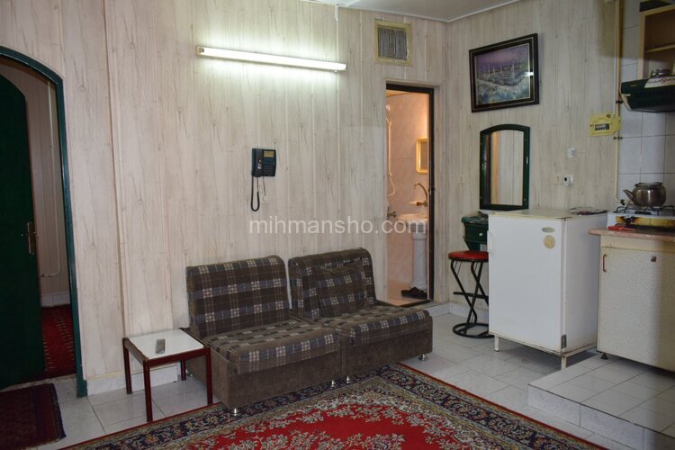 واحد(109) تکخواب(3نفره) در هتل آپارتمان درمشهد