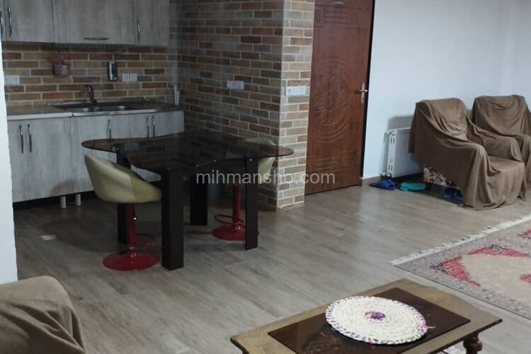 واحد دوخواب مبله طبقه همکف در بندرانزلی