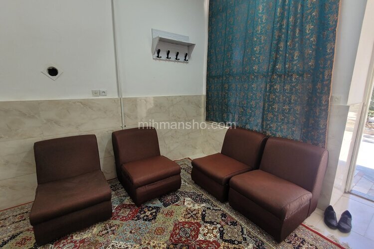 واحد مبله تکخواب  در مجتمع اقامتی امامزاده سید مرتضی در کاشمر