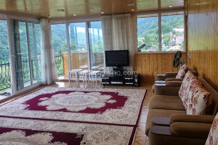 آپارتمان مبله دوخواب یاقوت شیشه ای لفور در شیرگاه