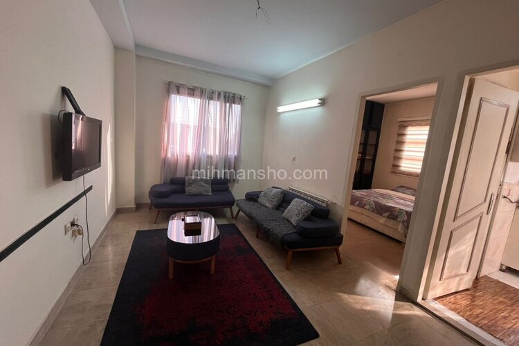 آپارتمان مبله تکخواب لوکس یاس در خیابان آزادی