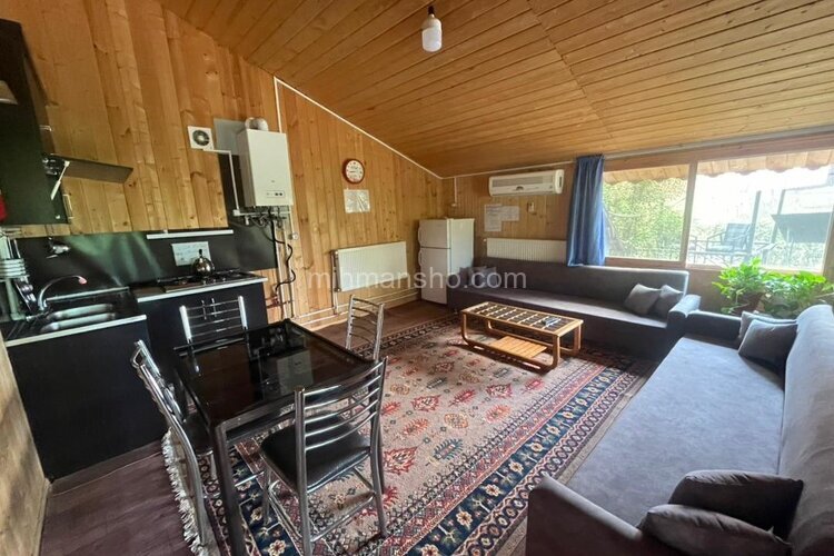 کلبه چوبی دوخواب پویا در ماسال