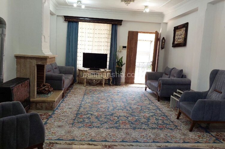 باغ ویلا جنگلی دوخواب مبله در فومن | پزیرایی ویلا