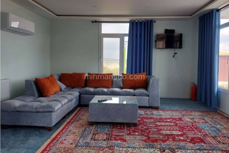 کلبه مبله تکخواب لاکچری در دهکده تفریحی چادگان