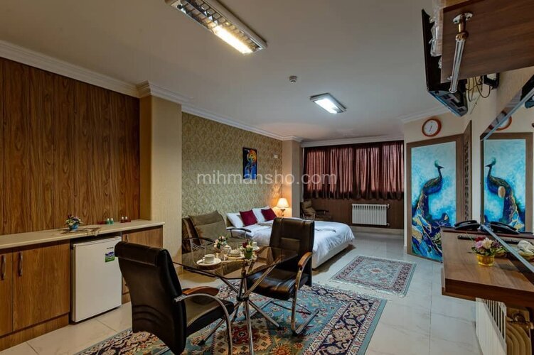 اتاق دو تخت ویژه در هتل آپارتمان اصفهان