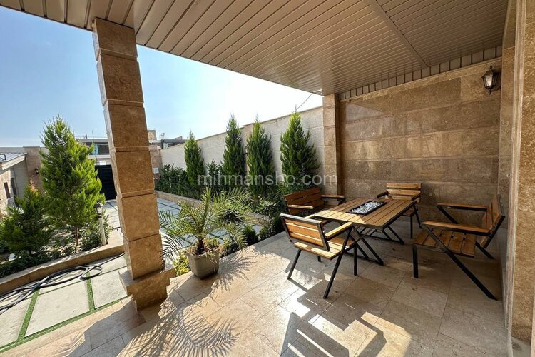 ویلا مبله استخردار دو خواب چهارفصل بارمان در چهارباغ