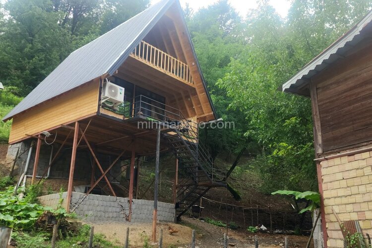 کلبه سوئیسی دوبلکس مبله دوخواب در ماسال