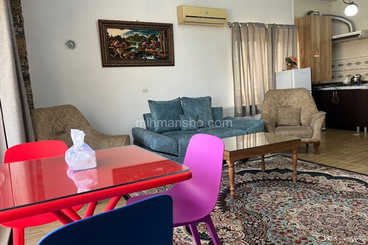 واحد مبله لوکس طبقه اول واحد 1 در چالوس