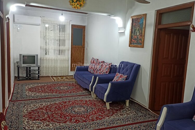 واحد مبله دوخواب در طبقه همکف ویلا در رامسر