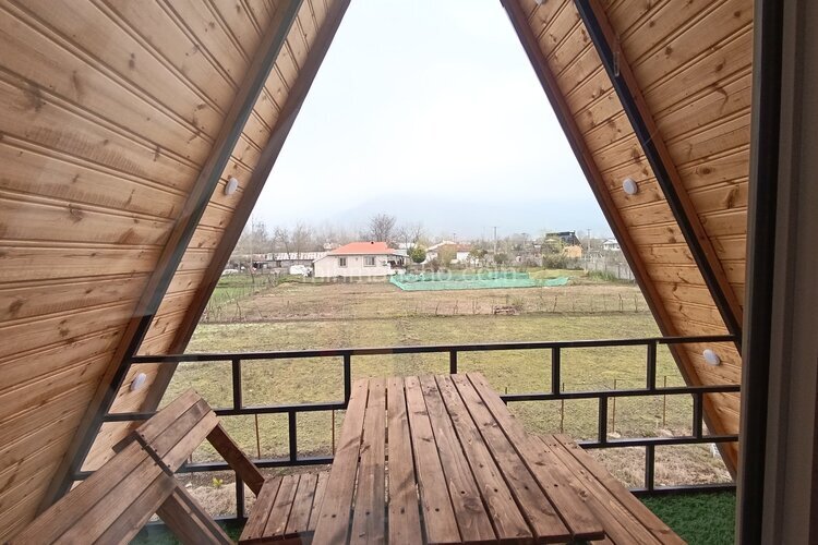 کلبه سوئیسی مبله دوخواب ونوس در ماسال
