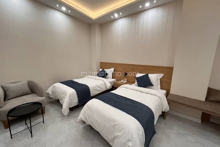 واحد توئین اقتصادی در هتل فیروزکوه