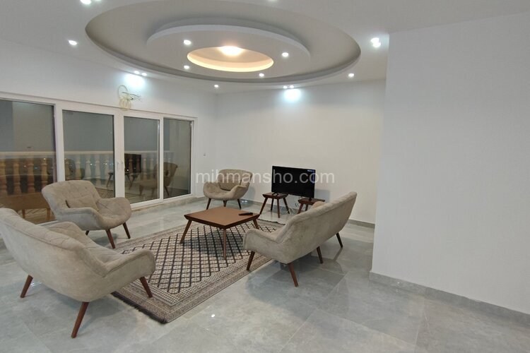 آپارتمان مبله ساحلی دو خواب روبه دریا در فریدونکنار