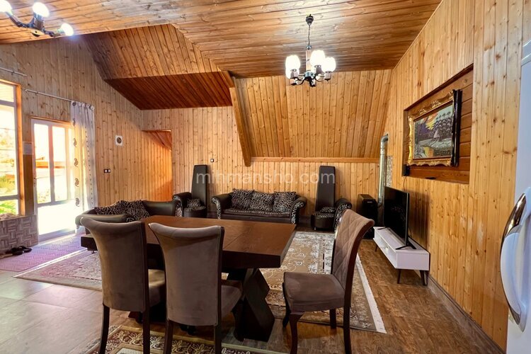 کلبه سوئیسی مبله دو خواب در توتکابن