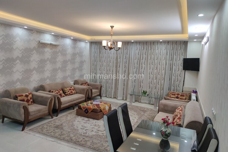 آپارتمان دو خواب مبله 1 در اصفهان