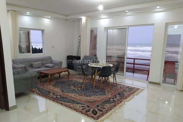 آپارتمان مبله 2 خواب ساحلی دریائی 12 در محمودآباد