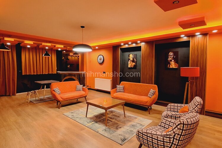 آپارتمان مبله دوخواب ایینه خانه در اصفهان