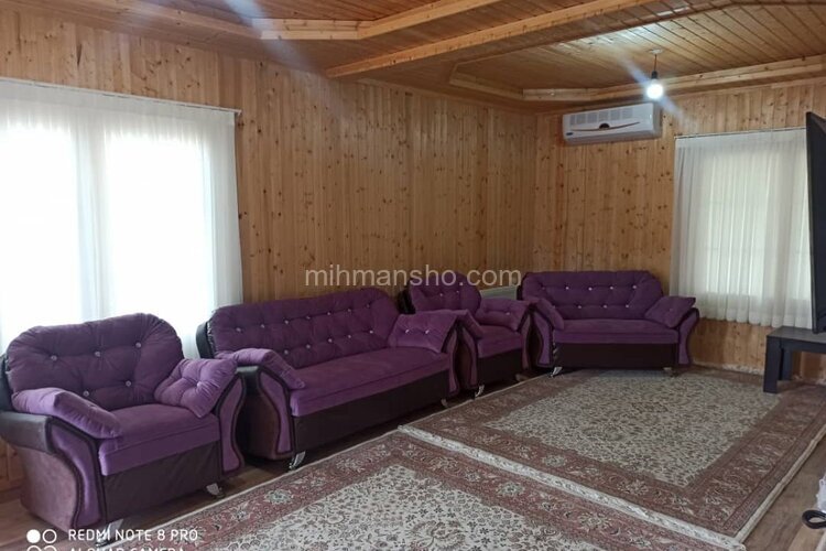واحد چوبی تکخواب طبقه اول ویلا در ماسال