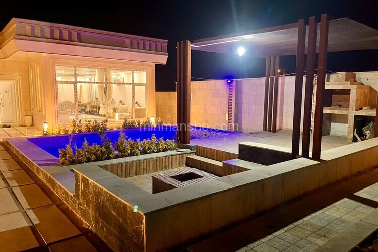 ویلا دوخواب مبله استخردار آرامش در ساوجبلاغ